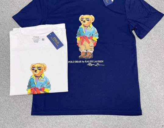 Ralph Lauren Bear t-shirt pour homme, taille : S - M - L - XL - XXL