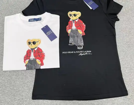 Ralph Lauren Bear t-shirt pour femme , tailles : XS - S - M - L - XL