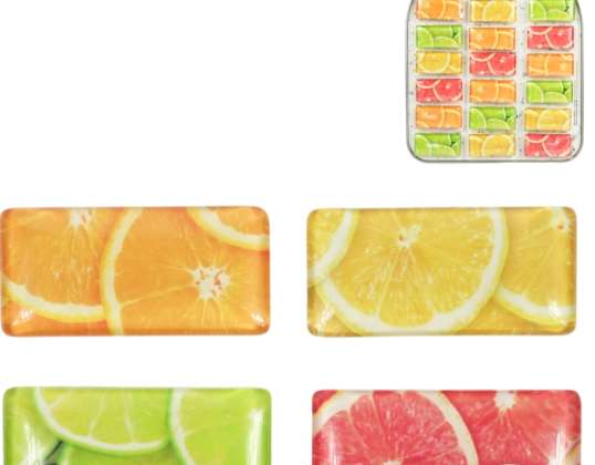 Magnet Frucht Vitaminkick 5,8 cm 4 sortiert / Relax 5,8 cm 6 sortiert / Pizza 4,7 cm 6 sortiert / Kronkorken 3,5 cm 8 sortiert