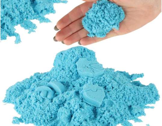 Sable cinétique 1kg dans un sac bleu