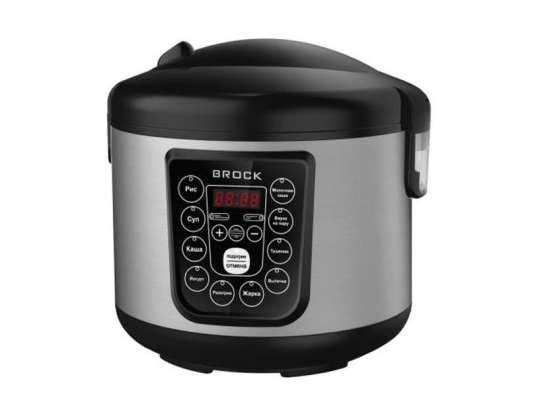 Multicooker. Pojemność: 5 l. Moc i napięcie: 700W, 220-240V, 50/60Hz. Przewód zasilający o długości 1,0 m.