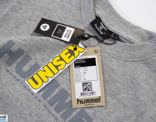 HUMMEL SWEATSHIRTS UND HOSEN NEU A-KLASSE 18€/KG ca. 7€/psc