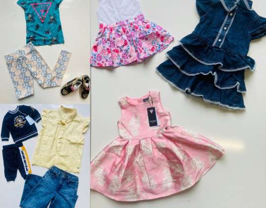 NEW! GUESS children's clothing! Varied and qualitative stock!