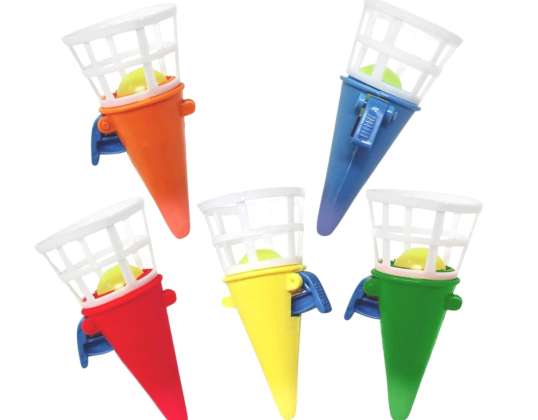 Mini catch cup 7 cm 5 assorted