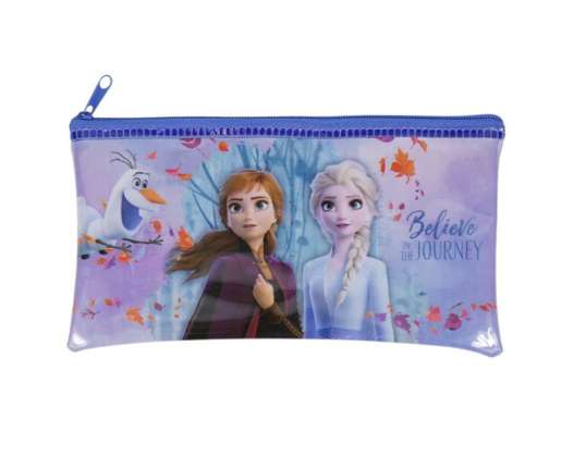 Etui met inhoud frozen blauw 18 cm back to school