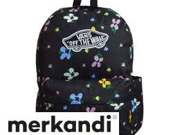 Mochila Vans Old Skool Classic Flores Negras - VN000H4YDAJ