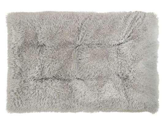 Cuscino per cuccia per cani 115 x 80 cm grigio