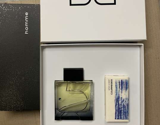 Courrèges men's box 100 ml edt + wild ocean scented body soap 150 g