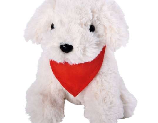 Cuddly soft plush dog BENNI colorful stuffed dog cuddly toy plush toy