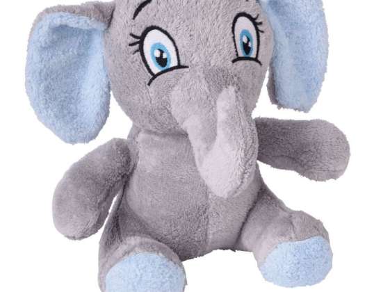 Éléphant en peluche doux câlin MALIK coloré peluche éléphant jouet en peluche jouet en peluche