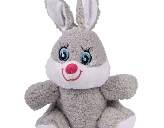 Cuddly soft plush rabbit SAMI grey stuffed rabbit cuddly toy plush toy