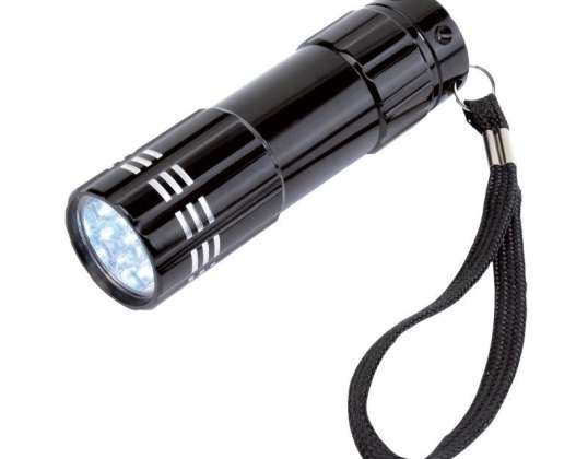 LED Flashlight POWERFUL Black Compact powerful lighting for every need