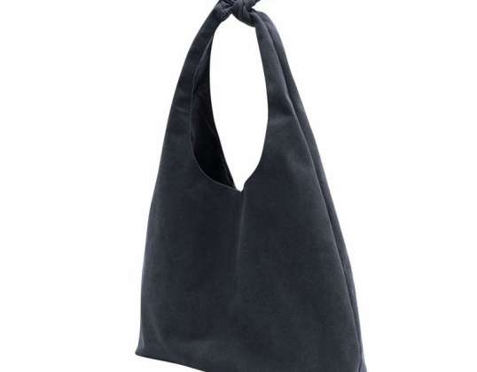 Anthracite-coloured MENORCA beach bag – modern &amp; spacious