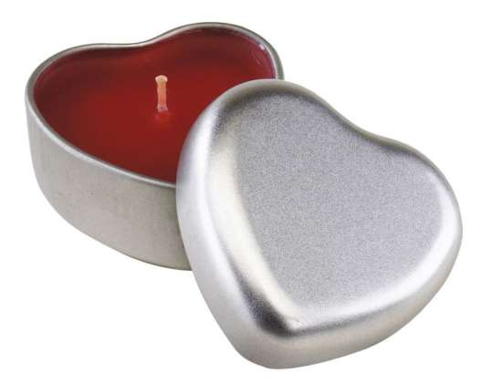 Scented candle GOOD SPIRITS Red Silver: Atmospheric atmosphere with a pleasant vanilla scent