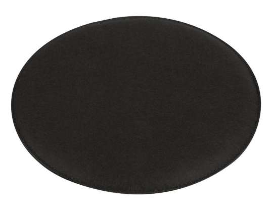 SIT DOWN Comfortable Felt Seat Cushion in Black – Elegance &amp; Comfort Combined