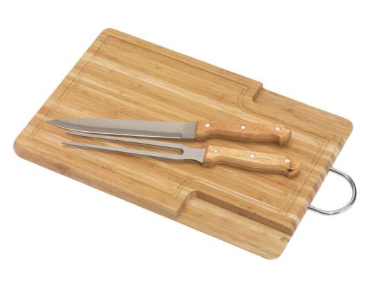 BAMBOO CUT Cutting Board in Brown – Robust &amp; Stylish for Every Kitchen