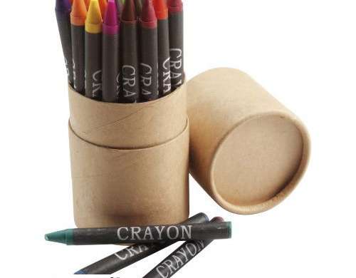 Set de crayons de cire 30 pcs. Gabrielle Bunt Crayons de cire de haute qualité pour un dessin créatif