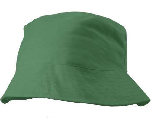 Chapeau de soleil Felipe en pur coton vert vif