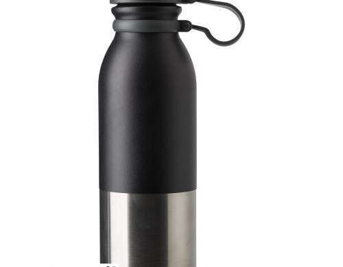 Will Robust stainless steel bottle 600ml jet black