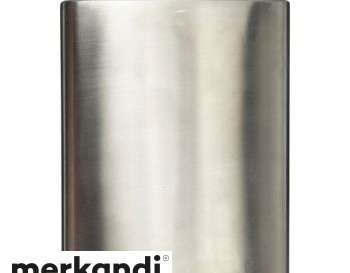 Benedict Stainless Steel Hip Flask – Timeless Silver