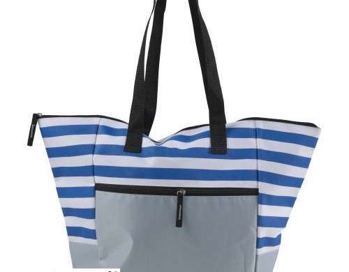 Gaston beach bag made of polyester in blue Robust &amp; Stylish