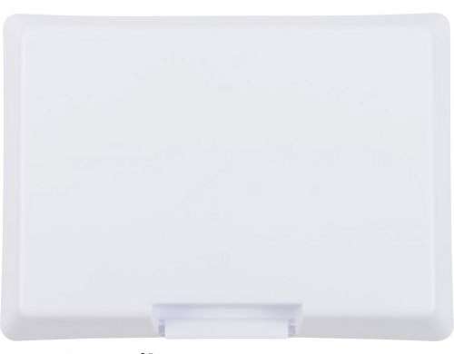 Adaline Plastic Lunch Box Generous Storage Pure White