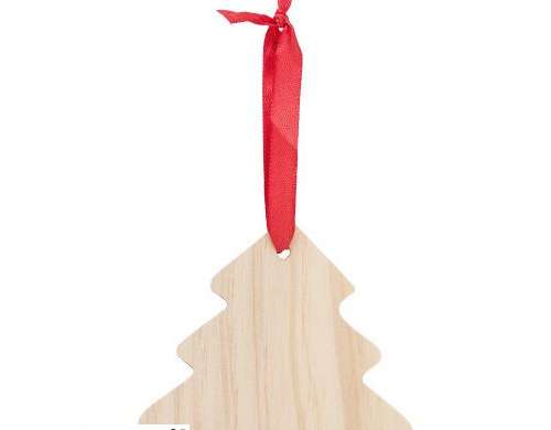 Imani Wooden Christmas Ornaments Brown Traditional Tree Decoration