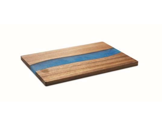 Acacia Wood Cutting Plate with Grooves Kitchen Board Cutting Board