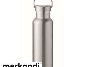 Florence 500ml Double Wall Vacuum Flask Matte Silver High Quality Thermos Bottle for Travel