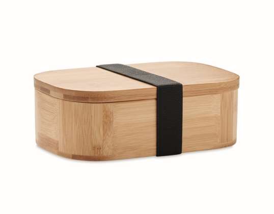 LADEN Bamboo Lunchbox 650ml Wood Finish Eco Friendly Stylish and Durable Food Container