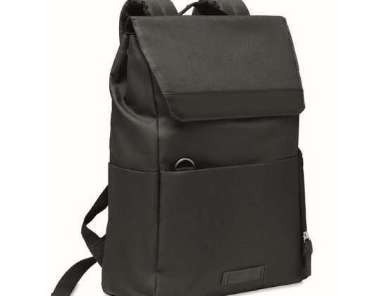 DAEGU LAP 600D RPET Laptop Backpack – Robust &amp; Elegant Black