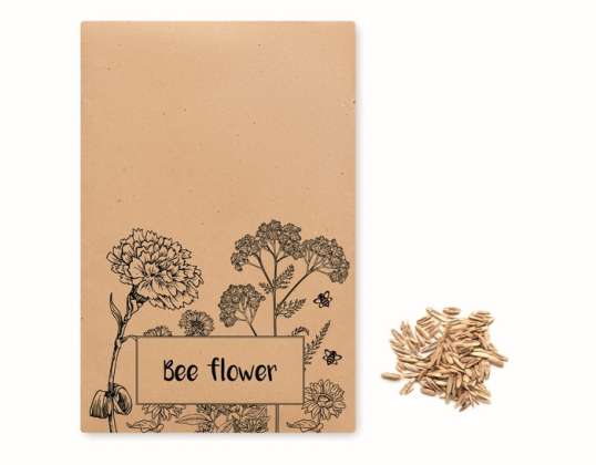 SEEDLOPEBEE Flower Mix for Bees in Beige – Floral Splendour for the Garden