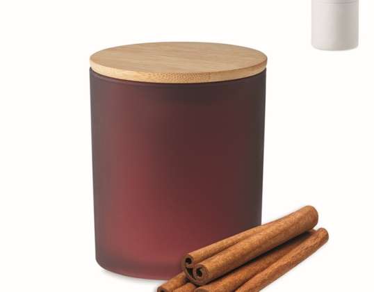 Lumanare parfumata in pahar 200 g KEOPS MEDIUM Bordeaux: atmosfera atmosferica cu un miros placut