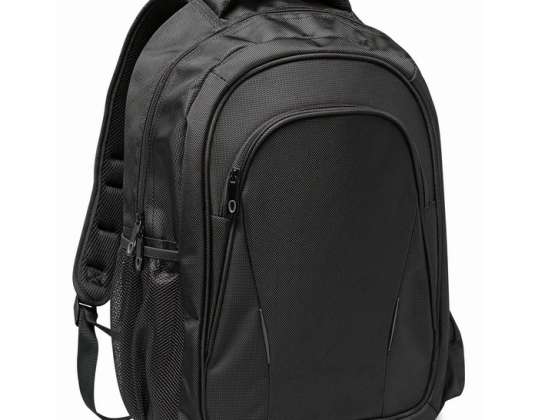 MACAU Laptop Backpack Slim &amp; Modern Black