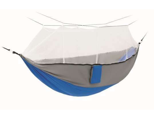 Hamac JUNGLE PLUS avec moustiquaire en bleu royal – sûr et confortable