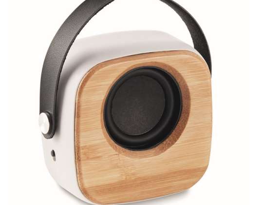 5.0 Bamboo Speaker OHIO SOUND White Modern &amp; Sustainable