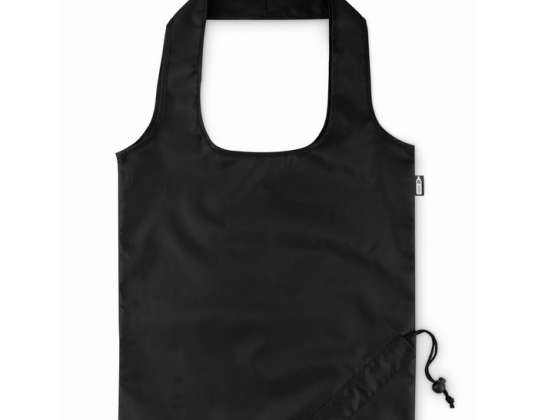 Sac fourre-tout pliable innovant en RPET FOLDPET en noir