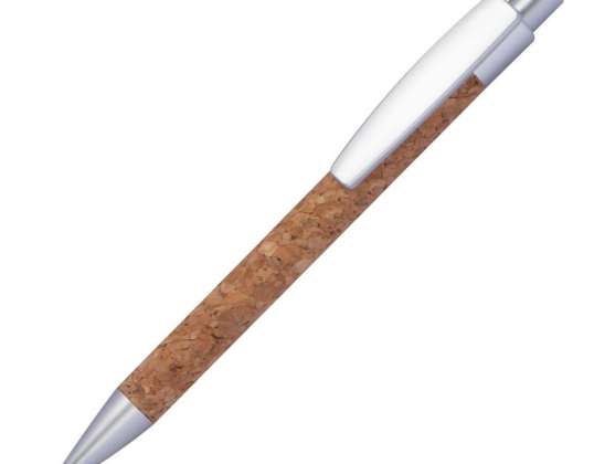 Sustainable Braun Cork Ballpoint Pen Eco-Friendly &amp; Stylish