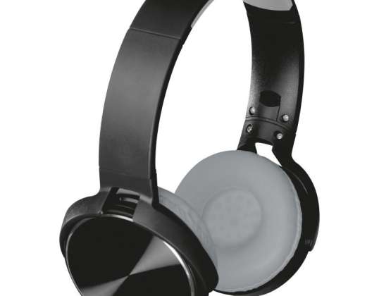 Bluetooth Stereo Headphones Jet Black