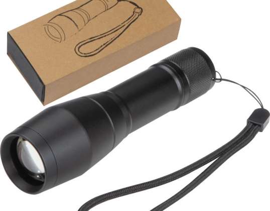 LED Flashlight with 3 Light Modes Black Versatile and Powerful for Any Situation