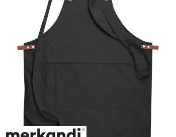 Luxurious Black Apron – Elegant and Practical for Professionals and Home Cooks