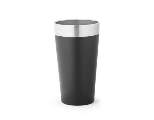 GRACE Stainless Steel Travel Mug 540 ml in Black – Elegant &amp; Practical