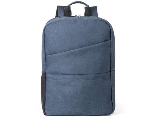 REPURPOSE BACKPACK 15 6 Laptop Backpack made of 100 rPET 600D – Blue Sustainable & Robust