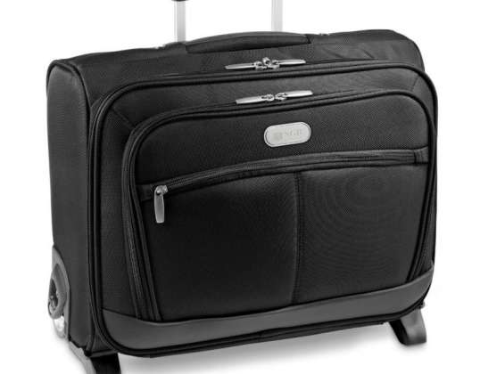 MOURA Laptop Rolling Case 15.6 black: Ideal business trolley for your travels