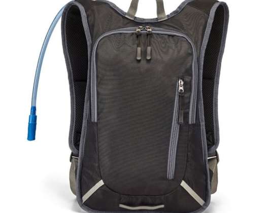 MOUNTI Sports Backpack 420D with Integrated Water Tank – Grey