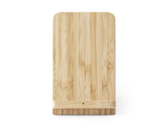 LEAVITT Eco Friendly Bamboo Wireless Charger Natural