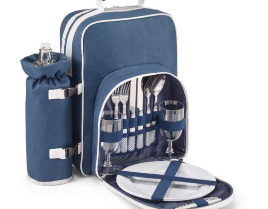 ARBOR Thermo Blue Picnic Backpack made of 600D – Ideal for Trips