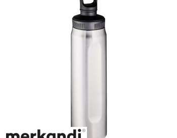 DOVER Thermal Water Bottle Stainless Steel Vacuum Insulated 650 ml Black &amp; Silver