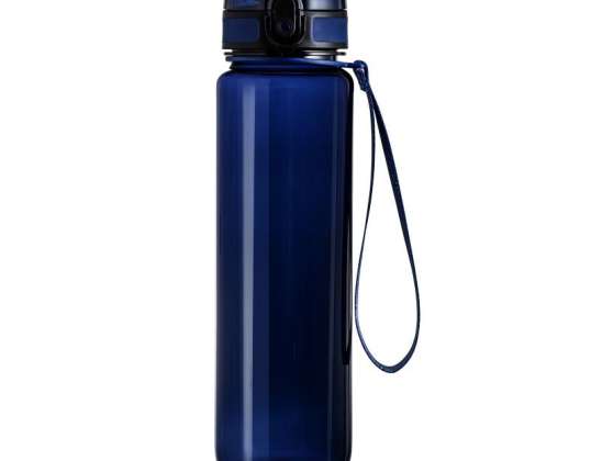 CASAN XL Grande Bouteille d’Eau en Bleu Foncé Robuste &amp; Élégante 750ml