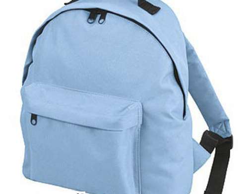 Lightweight backpack for children KIDS Light blue ideal for school and leisure